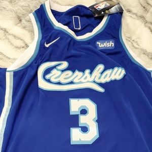 Lakers Davis #3 Crenshaw jersey
